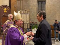 Il Questore di Imperia consegna a Monsignor Suetta l’olio di Capaci