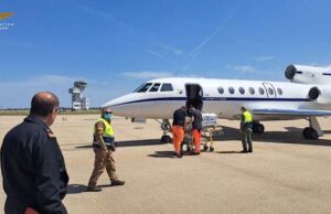 Neonato di 8 giorni da Sassari a Genova con un Falcon 50 Neonato di 8 giorni da Sassari a Genova con un Falcon 50