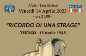 Ad Alassio questa sera Riccardo Aicardi racconta l’eccidio di Testico