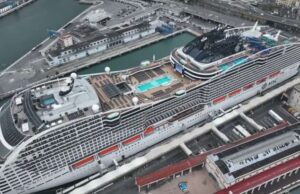 Arrivata a Genova MSC World Europa, nave con 2.626 cabine Arrivata a Genova MSC World Europa, nave con 2.626 cabine