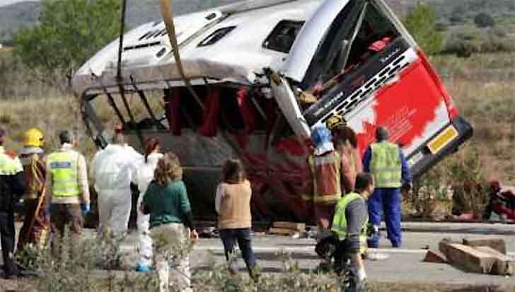 Conductor de autobús muerto en masacre en España, juicio cerrado