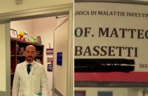 Insulti al prof. Bassetti: vandalizzato reparto Malattie infettive S. Martino