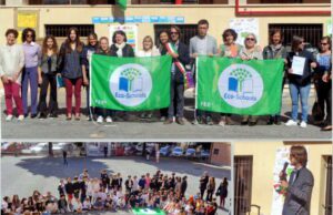 Consegnata la "Bandiera Verde Eco schools" alle scuole di Varazze