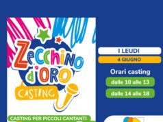 E’ partito il casting per lo Zecchino d’Oro, c’è tempo per iscriversi fino all’1 giugno per partecipare alla tappa al Centro Commerciale I Leudi di Carasco