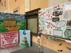 La mostra degli alunni della scuola Contubernio “Veleggiando su Genova”, inaugurata questa mattina a Palazzo Tursi e visitabile fino al 12 giugno