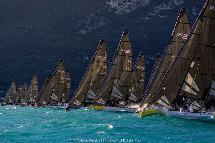 Der Yamamay RS21 Cup beginnt, die erste Etappe in Alassio