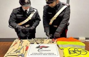 Via Struppa, 35enne genovese ruba grondaia in edificio Rsa: arrestato