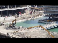Waterfront di Levante, completato allagamento del canale
