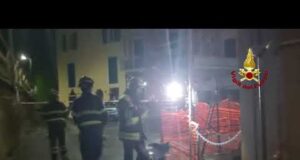 Paura a Moneglia, cede ala interna hotel in ristrutturazione: nessun ferito