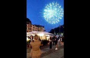 Portofino, Dolce & Gabbana al Caffè Excelsior: la festa dell’inaugurazione | Video