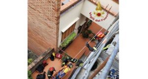 Solaro, operaio colto da malore viene soccorso dai vigili del fuoco