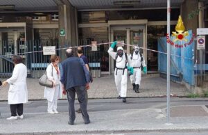 Reparto del Dimi San Martino evacuato per forte odore Reparto del Dimi San Martino evacuato per forte odore