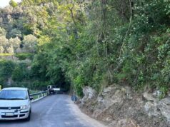 Recco, sicurezza territorio: inizio lavori via Alpini d'Italia