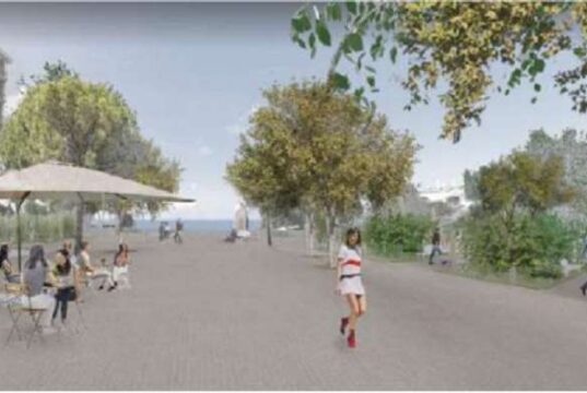 Recco, approvato il progetto esecutivo per la riqualificazione della parte centrale del Lungomare.