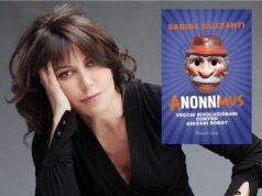 Oggi alle ore 18 davanti alla Libreria Ubik Sabina Guzzanti presenta il romanzo "ANonniMus Vecchi rivoluzionari contro giovani robot