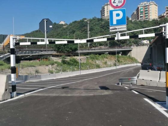 Lagaccio, riapre il parcheggio di via Don Acciai