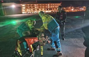 La Guardia costiera soccorre passeggero a bordo di MSC Seaview La guardia costiera soccorre passeggero a bordo di MSC Seaview