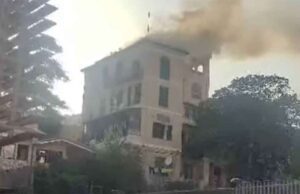 Imperia, a fuoco tetto comunità richiedenti asilo Imperia, a fuoco tetto comunità richiedenti asilo: fiamme spente dai VVF