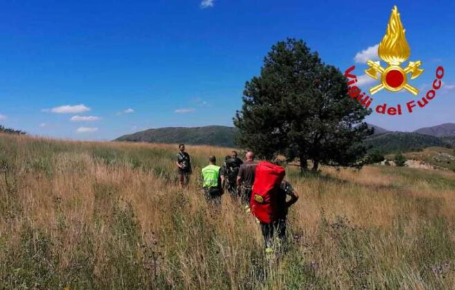 Anziano cade ai Piani di Paglia: soccorso da VVF e Soccorso Alpino