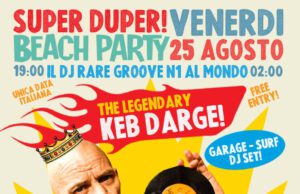 KEB DARGE, il leggendario DJ scozzese arriva in Liguria KEB DARGE, il leggendario DJ scozzese arriva in Liguria