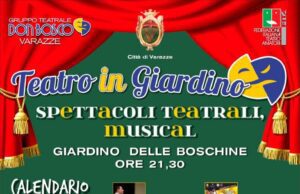 Nuovo appuntamento con la rassegna Teatro in Giardino Nuovo appuntamento con la rassegna Teatro in Giardino