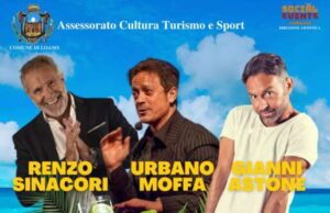 A Loano una serata di grande cabaret Renzo Sinacori, Urbano Moffa e Gianni Astone