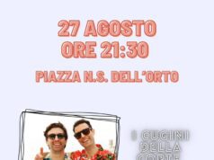 Tormentoni, ironia e divertimento sul palco di piazza N.S. dell’Orto Tormentoni, ironia e divertimento sul palco di piazza N.S. dell’Orto