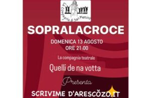 Eventi ad agosto a Sopralacroce Eventi ad agosto a Sopralacroce