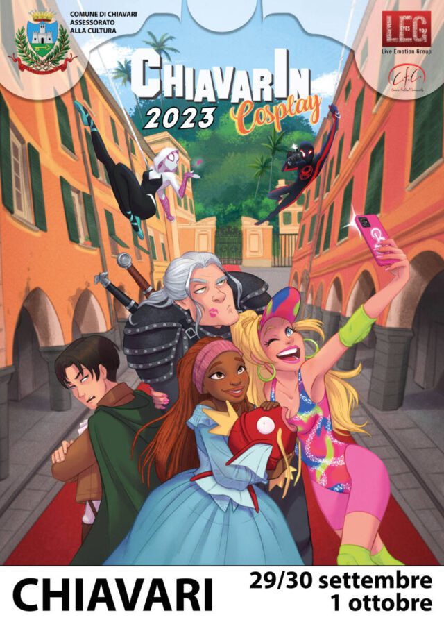ChiavarInCosplay 2023. 29,30 settembre e 1 ottobre ChiavarInCosplay 2023. 29,30 settembre e 1 ottobre