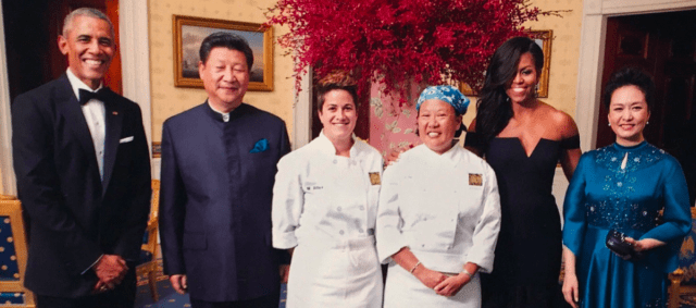 La superchef Usa Anita Lo Da Ö Vittorio a Recco La superchef Usa Anita Lo Da Ö Vittorio a Recco