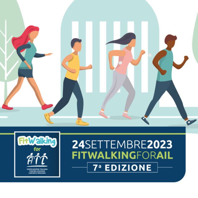 FITWALKING FOR AIL 2023, 24 settembre 7a edizione, la Camminata solidale non competitiva anche nella nostra regione