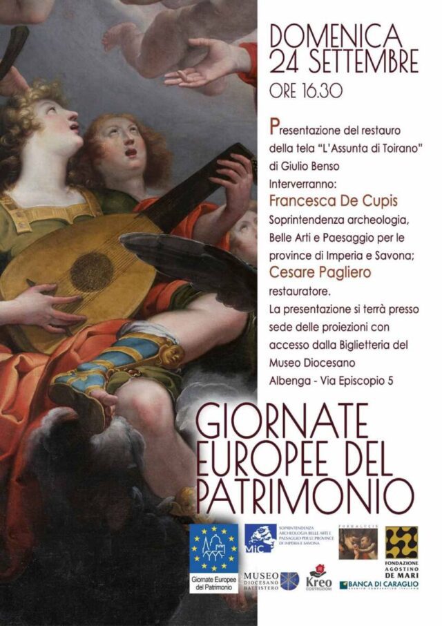 Anche ad Albenga le Giornate Europee del Patrimonio