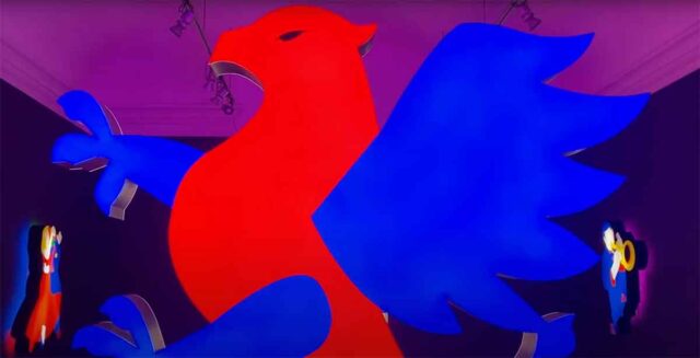 A palazzo Ducale la mostra Marco Lodola. Il Rosso e il Blu. Genoa 130 anni A palazzo Ducale la mostra Marco Lodola. Il Rosso e il Blu. Genoa 130 anni