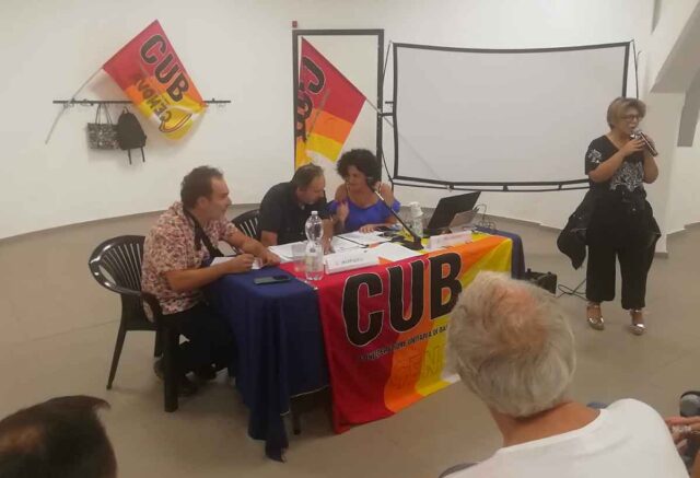 Congresso Provinciale della Cub Sanità Genova, eletta provinciale Raffaella Viganego Congresso Provinciale della Cub Sanità Genova, eletta provinciale Raffaella Viganego