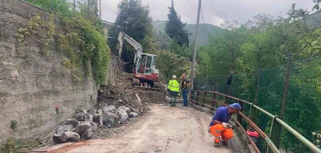 Riaperta via Trossarelli ad una corsia dopo la frana