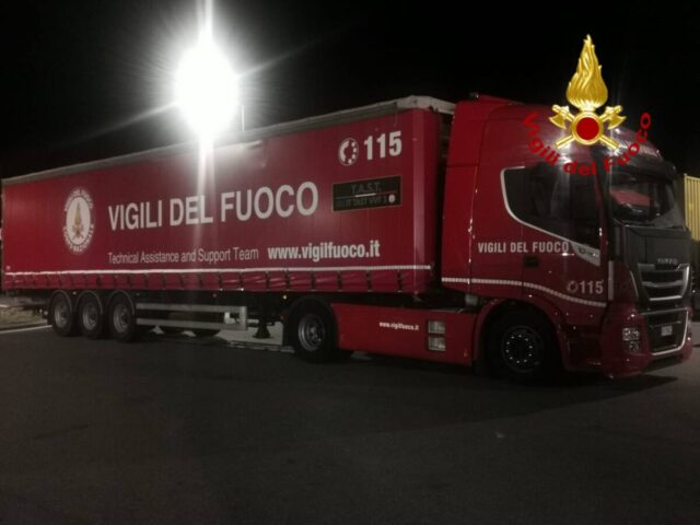 L’impegno dei nostri Vigili del fuoco in Libia