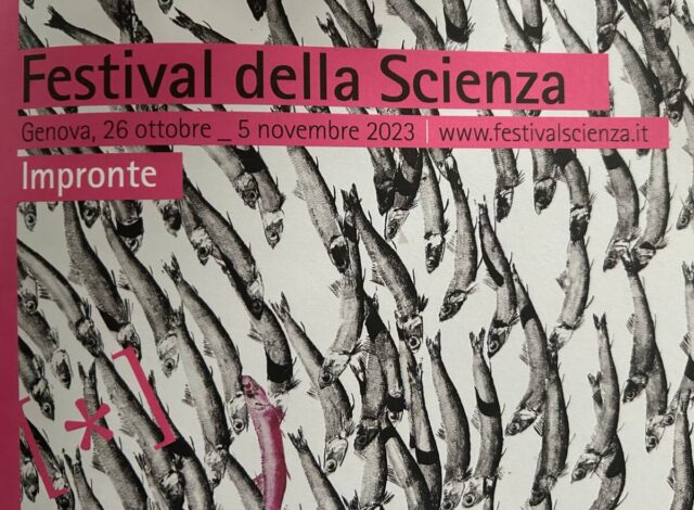 1° novembre il Festival della Scienza di Genova 1° novembre il Festival della Scienza di Genova