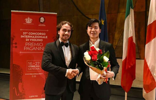 Simon Zhu è il vincitore della 57ª edizione del Premio Paganini Simon Zhu è il vincitore della 57ª edizione del Premio Paganini