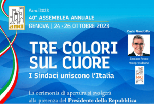 Genova, Assemblea Annuale Anci: i Sindaci uniscono l'Italia
