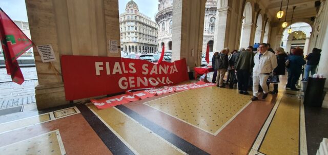 Presidio FIALS Sanità Regione: Non abbiamo ricevuto risposte concrete Presidio FIALS Sanità Regione: Non abbiamo ricevuto risposte concrete