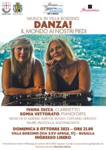 Ivana Zecca e Sonia Vettorato-Locandina 8 ottobre 2023
