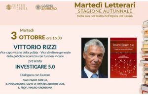 Ai Martedì letterari del Casinò di Sanremo l’evento Investigare 5.0 Ai Martedì letterari del Casinò di Sanremo l’evento Investigare 5.0