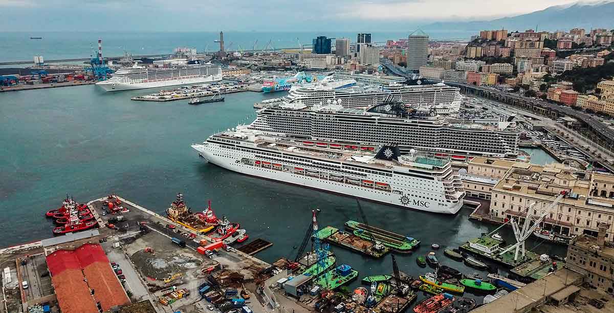 Msc Crociere, prospettive per il 2024: 1.370.000 passeggeri in Liguria