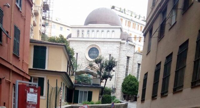 sinagoga via bertora genova