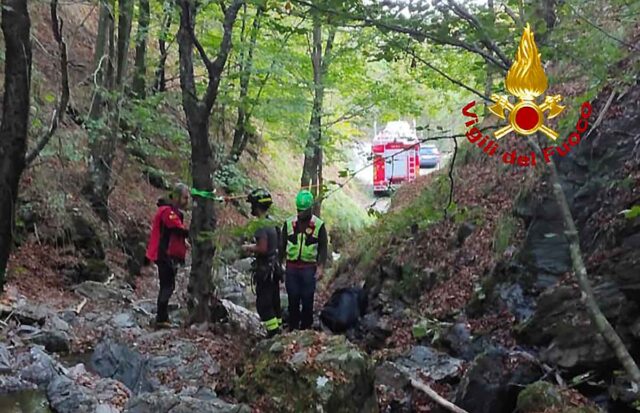 Rezzoaglio, cercatore di funghi cade in un dirupo: deceduto Rezzoaglio, cercatore di funghi cade in un dirupo: deceduto