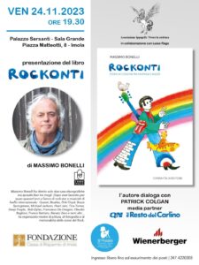 Presentazione di Rockonti a Imola-Libro di Massimo Bonelli