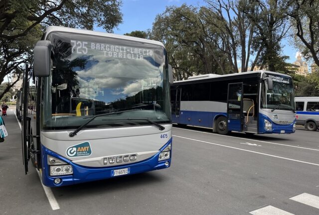 Amt, bus 715, 725 e 728: cambiano percorso domenica 26 novembre Amt, bus 715, 725 e 728: cambiano percorso domenica 26 novembre