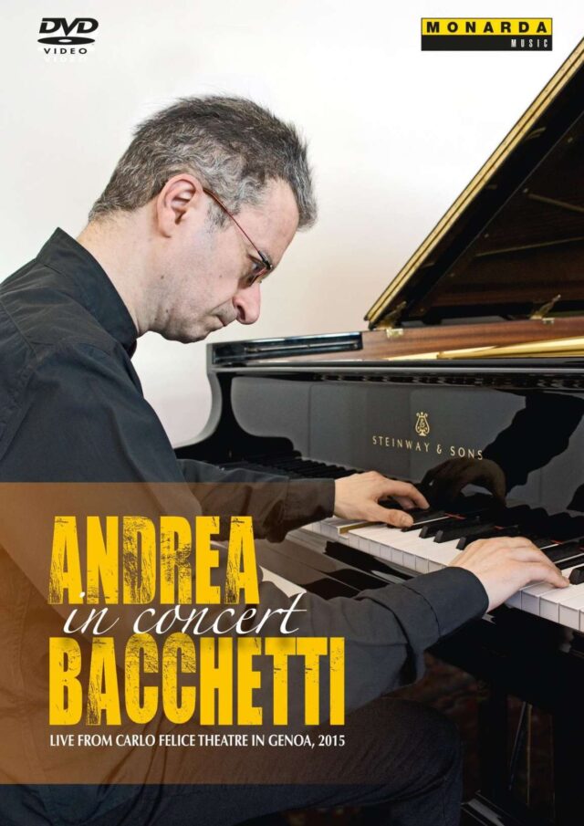 Concerto di Andrea Bacchetti a Busalla 10 dicembre 2023 alle ore 21 nel Salone della Musica di Villa Borzino
