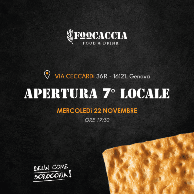 FOOCACCIA, Belin Come Scrocchia!