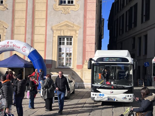 La più importante flotta di autobus elettrici Rampini è a Genova